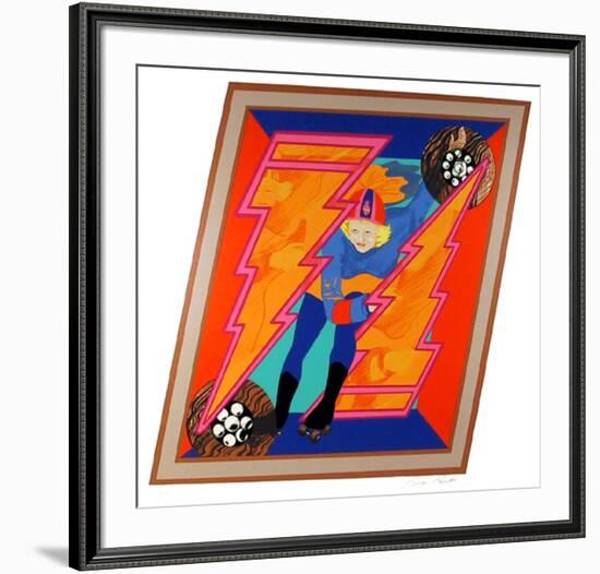 Roller Derby-Bob Pardo-Framed Limited Edition