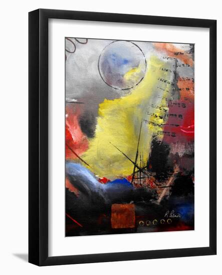 Roller Derby-Ruth Palmer-Framed Art Print