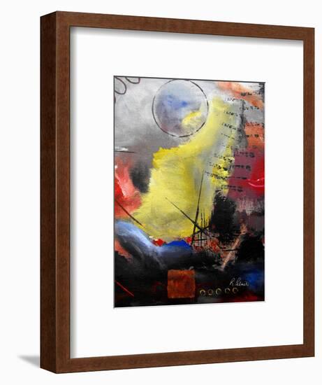 Roller Derby-Ruth Palmer-Framed Art Print