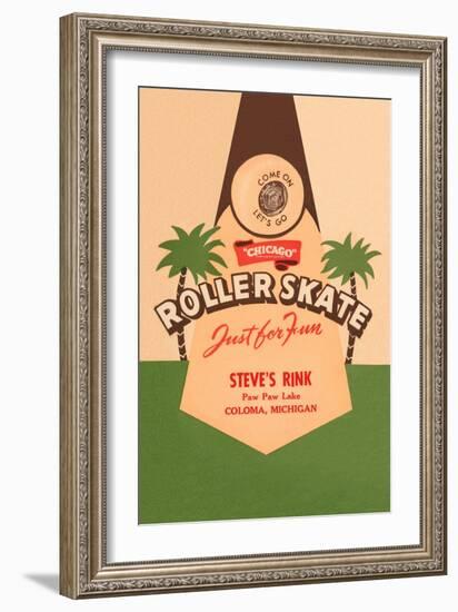 Roller Skate Just For Fun-null-Framed Art Print