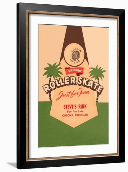 Roller Skate Just For Fun-null-Framed Art Print