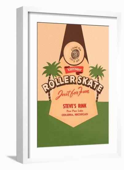 Roller Skate Just For Fun-null-Framed Art Print