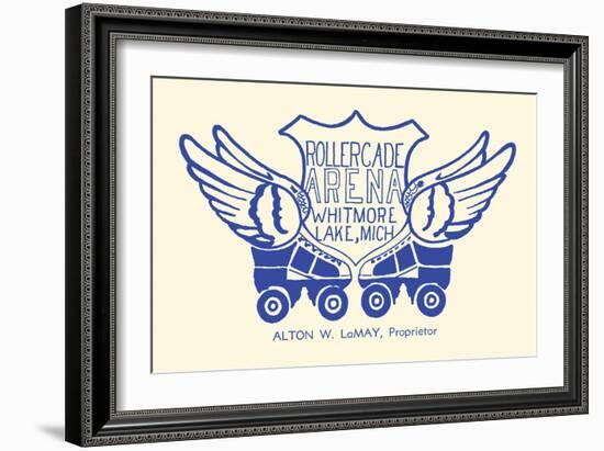 Rollercade Arena-null-Framed Art Print