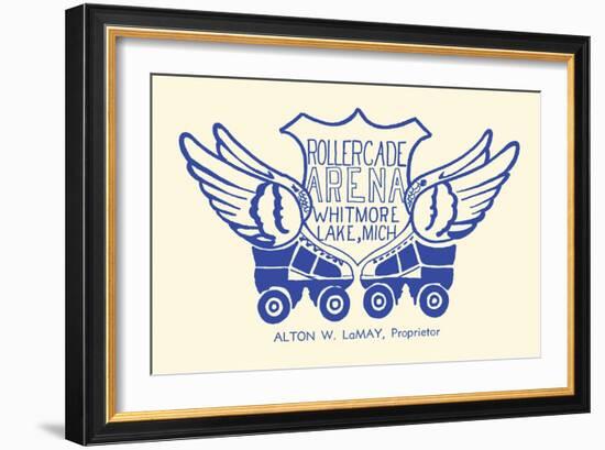 Rollercade Arena-null-Framed Art Print