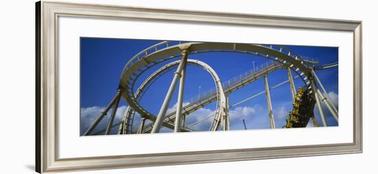 Rollercoaster in an Amusement Park-null-Framed Photographic Print