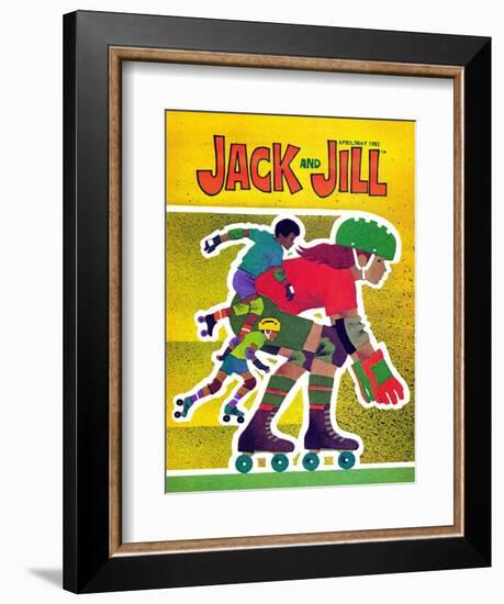 Rollerskating - Jack and Jill, April 1982-Allan Eitzen-Framed Giclee Print