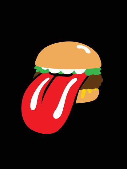 Rolling Burger Art Print Joe Van Wetering Art Com