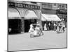 Rolling Chairs on the Boardwalk, Atlantic City, N.J.-null-Mounted Photo