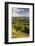 Rolling Countryside Surrounding the Usk Valley, Brecon Beacons National Park, Powys, Wales. Summer-Adam Burton-Framed Photographic Print