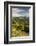 Rolling Countryside Surrounding the Usk Valley, Brecon Beacons National Park, Powys, Wales. Summer-Adam Burton-Framed Photographic Print