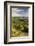 Rolling Countryside Surrounding the Usk Valley, Brecon Beacons National Park, Powys, Wales. Summer-Adam Burton-Framed Photographic Print