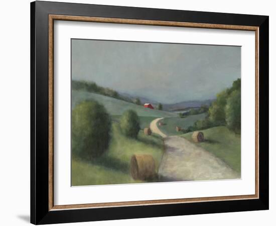 Rolling Farm I-David Swanagin-Framed Art Print