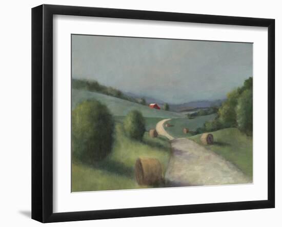 Rolling Farm I-David Swanagin-Framed Art Print