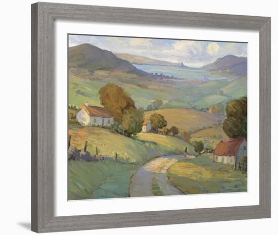 Rolling Hills and Ocean-Hugh O'neill-Framed Giclee Print