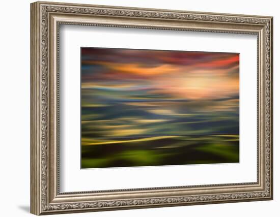 Rolling Hills at Sunset Copy-Ursula Abresch-Framed Photographic Print