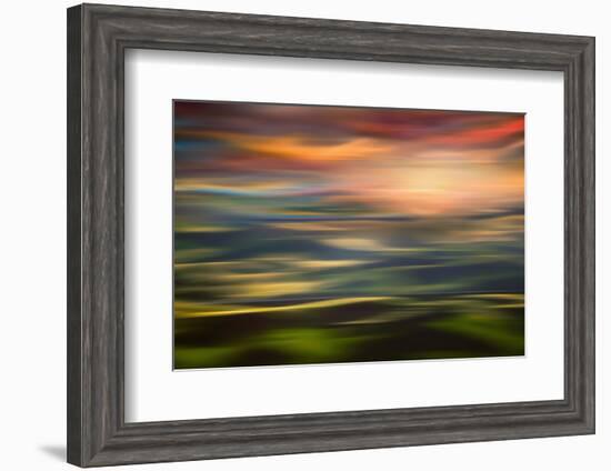 Rolling Hills at Sunset Copy-Ursula Abresch-Framed Photographic Print