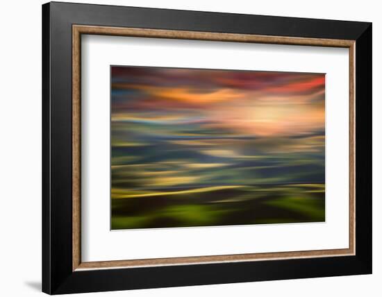 Rolling Hills at Sunset Copy-Ursula Abresch-Framed Photographic Print