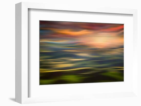 Rolling Hills at Sunset Copy-Ursula Abresch-Framed Photographic Print