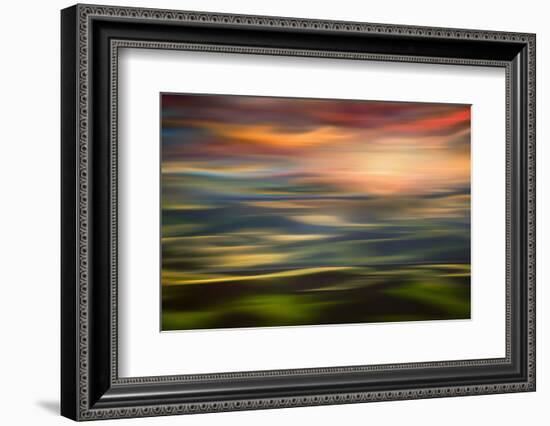 Rolling Hills at Sunset Copy-Ursula Abresch-Framed Photographic Print