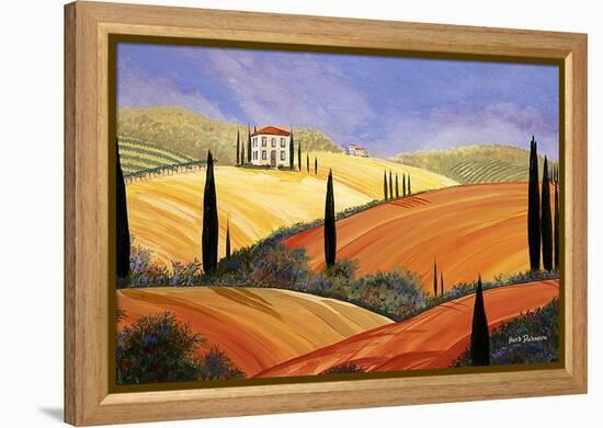 Rolling Hills Of Tuscany-Herb Dickinson-Framed Premier Image Canvas