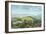 Rolling Hills, Pistoia, Tuscany-Trevor Neal-Framed Giclee Print