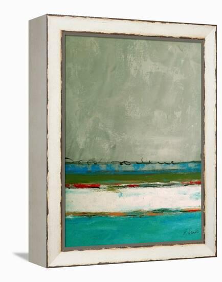 Rolling On The Blue-Ruth Palmer-Framed Stretched Canvas