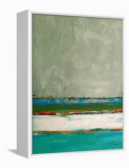 Rolling On The Blue-Ruth Palmer-Framed Stretched Canvas