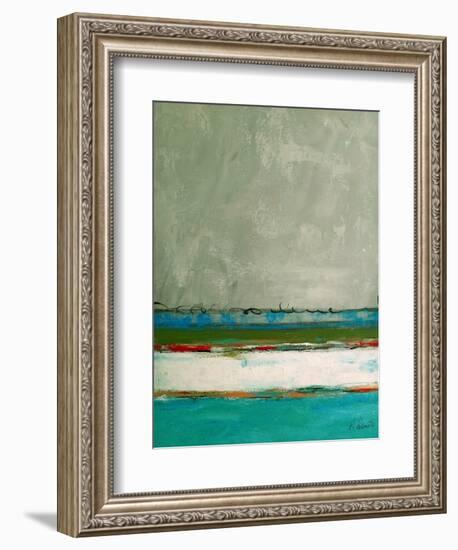 Rolling On The Blue-Ruth Palmer-Framed Premium Giclee Print