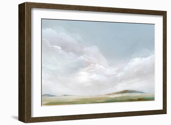 Rolling Pink Clouds-Ian C-Framed Art Print