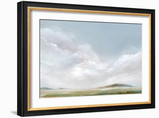 Rolling Pink Clouds-Ian C-Framed Art Print