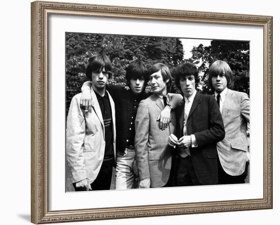Rolling Stones, 1964-Associated Newspapers-Framed Photo