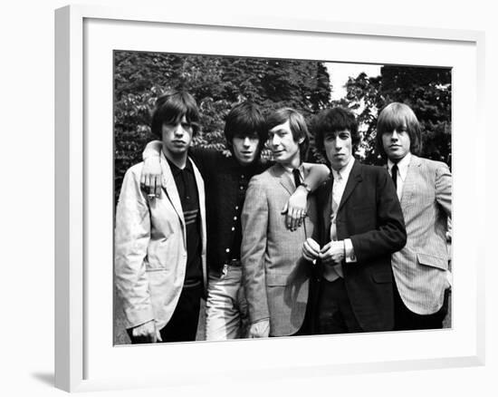 Rolling Stones, 1964-Associated Newspapers-Framed Photo