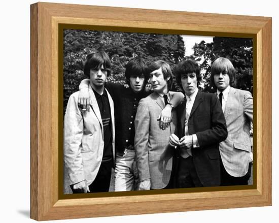 Rolling Stones, 1964-Associated Newspapers-Framed Stretched Canvas