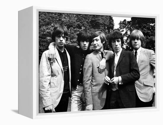 Rolling Stones, 1964-Associated Newspapers-Framed Stretched Canvas