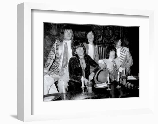 Rolling Stones, 1967-null-Framed Art Print