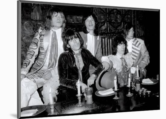Rolling Stones, 1967-null-Mounted Art Print