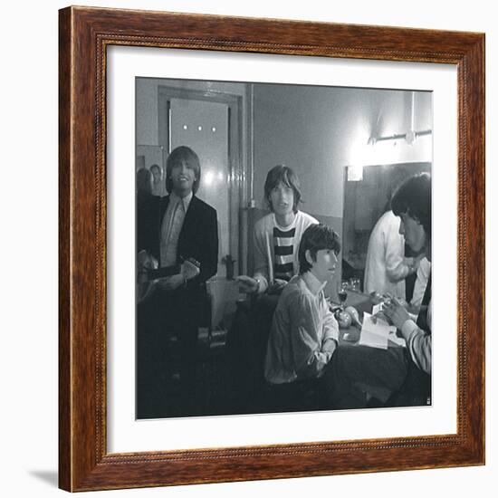 Rolling Stones Gather Moss I-British Pathe-Framed Giclee Print