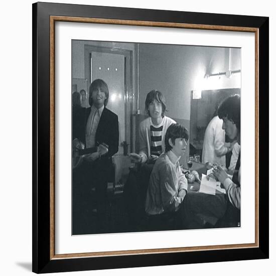 Rolling Stones Gather Moss I-British Pathe-Framed Giclee Print