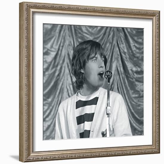 Rolling Stones Gather Moss III-British Pathe-Framed Giclee Print