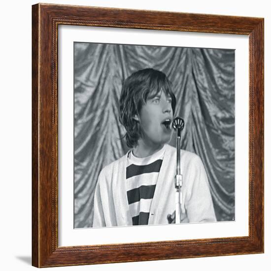 Rolling Stones Gather Moss III-British Pathe-Framed Giclee Print