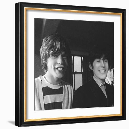 Rolling Stones Gather Moss V-British Pathe-Framed Giclee Print