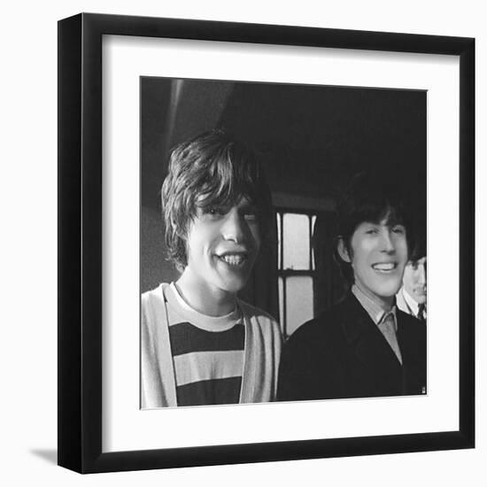 Rolling Stones Gather Moss V-British Pathe-Framed Giclee Print