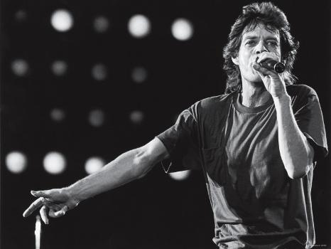 Rolling Stones Lead Singer Mick Jagger Performing at the Live Aid Concert'  Premium Photographic Print | Art.com