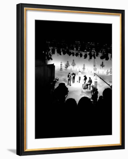 Rolling Stones Performing on Tv-null-Framed Premium Photographic Print