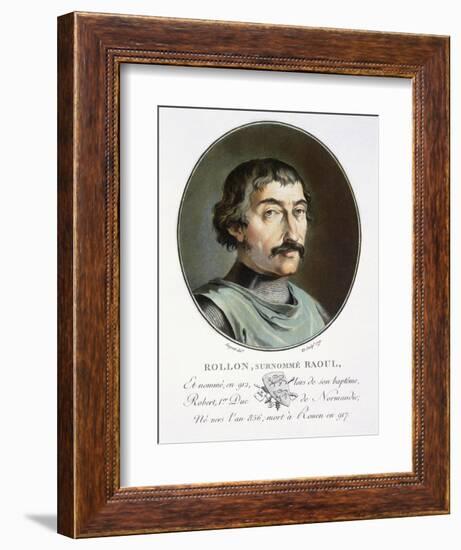 Rollo the Dane, Duke of Normandy-Antoine Louis Francois Sergent-marceau-Framed Giclee Print