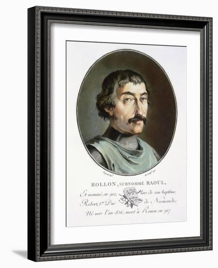 Rollo the Dane, Duke of Normandy-Antoine Louis Francois Sergent-marceau-Framed Giclee Print