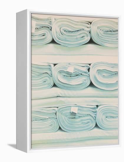 Rolls of Fabric-Graeme Harris-Framed Premier Image Canvas