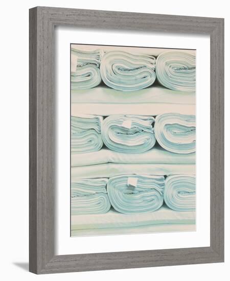 Rolls of Fabric-Graeme Harris-Framed Photographic Print