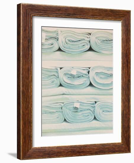 Rolls of Fabric-Graeme Harris-Framed Photographic Print