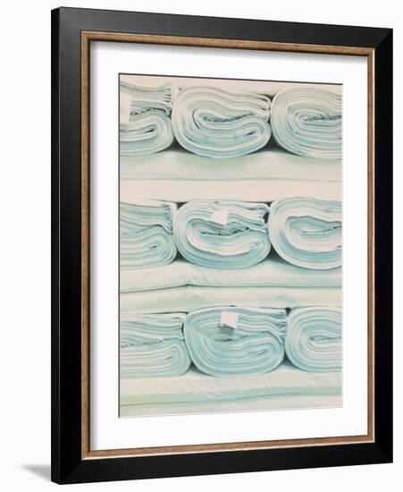 Rolls of Fabric-Graeme Harris-Framed Photographic Print